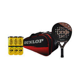 Padelová Raketa Dunlop RAPID CONTROL 4 .0 plus Schlägertasch plus 3x Balldose